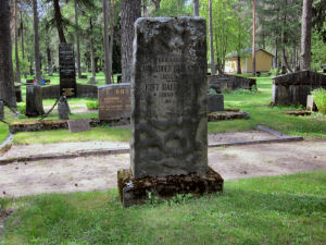 Viimeinen leposija - Karl Adolf Hällström Viimeinen leposija - Karl Adolf Hällström