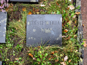 Viimeinen leposija - Kirsti Maria Sibelius 