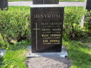 Viimeinen leposija - Ilse Annika Idström 