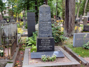 Viimeinen leposija - Axel Adolf Laurell 