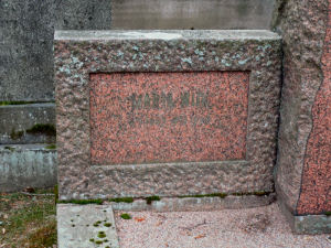 Viimeinen leposija - Maria Catharina Wiik 