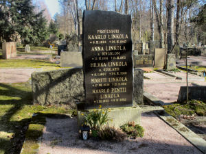 Viimeinen leposija - Kaarli Pentti Linkola 