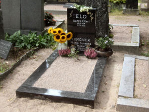 Viimeinen leposija - Maria Susanna Jungner 