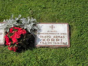 Viimeinen leposija - Paavo Armas Korpi