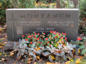 Viimeinen leposija - Ilmari Kalervo Honkanen Viimeinen leposija - Ilmari Kalervo Honkanen