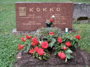 Viimeinen leposija - Lauri Albin Kokko Viimeinen leposija - Lauri Albin Kokko