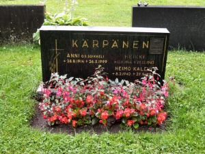 Viimeinen leposija - Heikki K�rp�nen