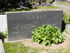 Viimeinen leposija - Tauno Veikko Ilmari Iisalo