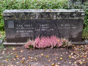 Viimeinen leposija - Esa Ukko Karjalainen