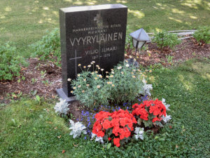 Viimeinen leposija - Viljo Ilmari Vyyryläinen Viimeinen leposija - Viljo Ilmari Vyyryläinen