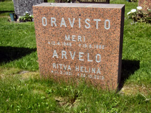 Viimeinen leposija - Ritva Helin Arvelo 