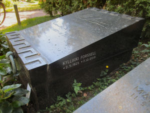 Viimeinen leposija - Kyllikki Kaarina Forssell Viimeinen leposija - Kyllikki Kaarina Forssell