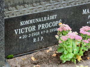 Viimeinen leposija - Johan Victor Procop� 