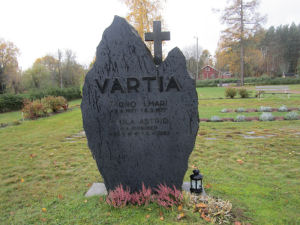 Viimeinen leposija - Tauno Ilmari Vartia 