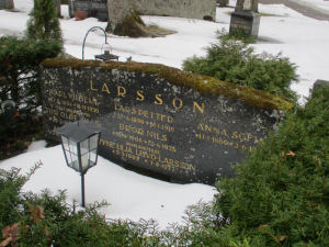 Viimeinen leposija - Tyyne Lilja Leivo-Larsson 