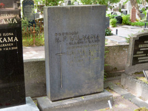 Viimeinen leposija - Karl Fredrik Wilkama (aik. Wilkman)