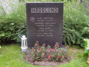 Viimeinen leposija - Johan Wodemar H�gglund