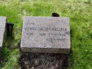 Viimeinen leposija - Kaius Jorma Gallen-Kallela