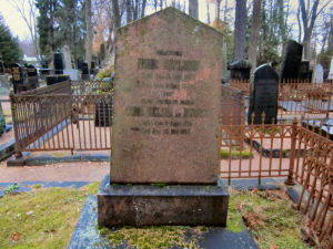 Viimeinen leposija - Frans Ivar Edelheim Viimeinen leposija - Frans Ivar Edelheim