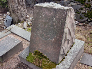 Viimeinen leposija - August Vilhelm Oskar Florin 