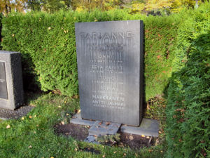 Viimeinen leposija - Toivo Tarjanne 